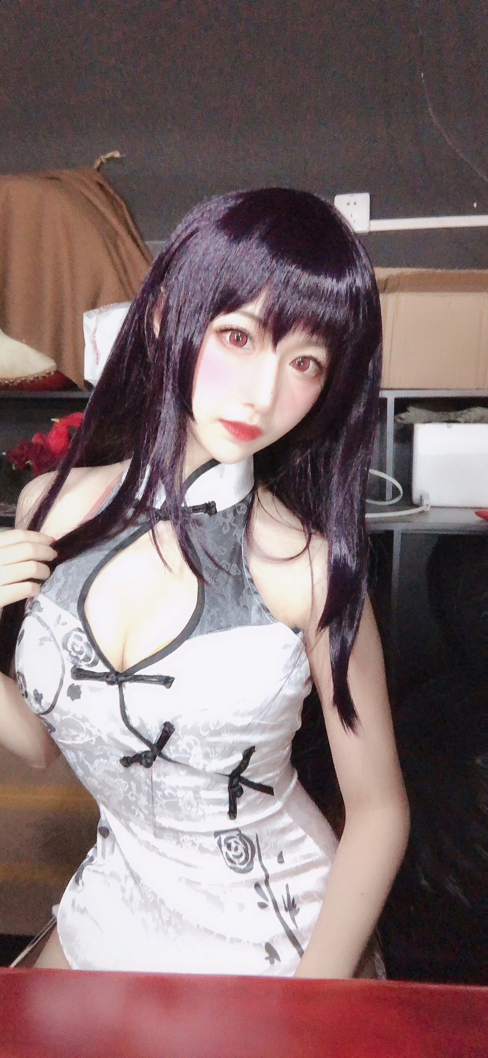 图片[1]-Shika小鹿鹿 – NO.045 学姐旗袍 [13P]-XikXak